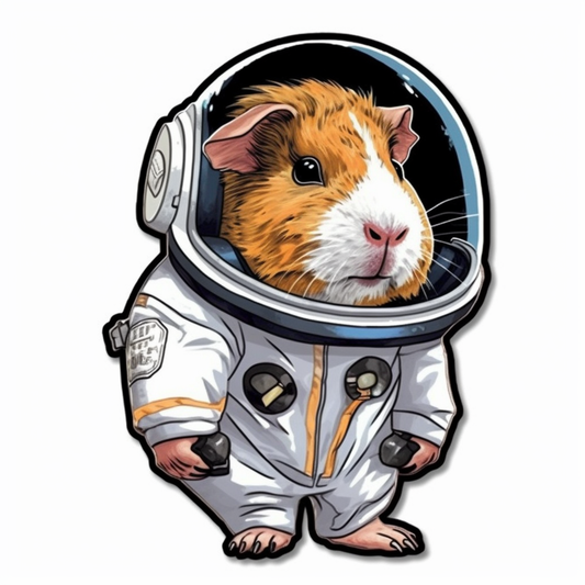 Guinea Pig Vinyl Decal Sticker for Car, Laptop, Tumbler and more # 005524