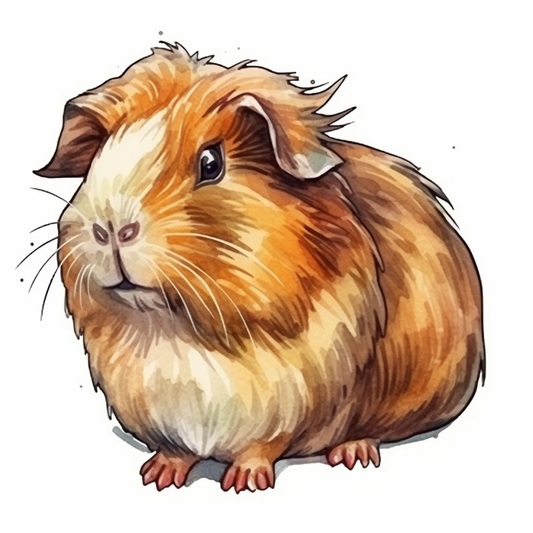 Guinea Pig Vinyl Decal Sticker for Car, Laptop, Tumbler and more # 005525