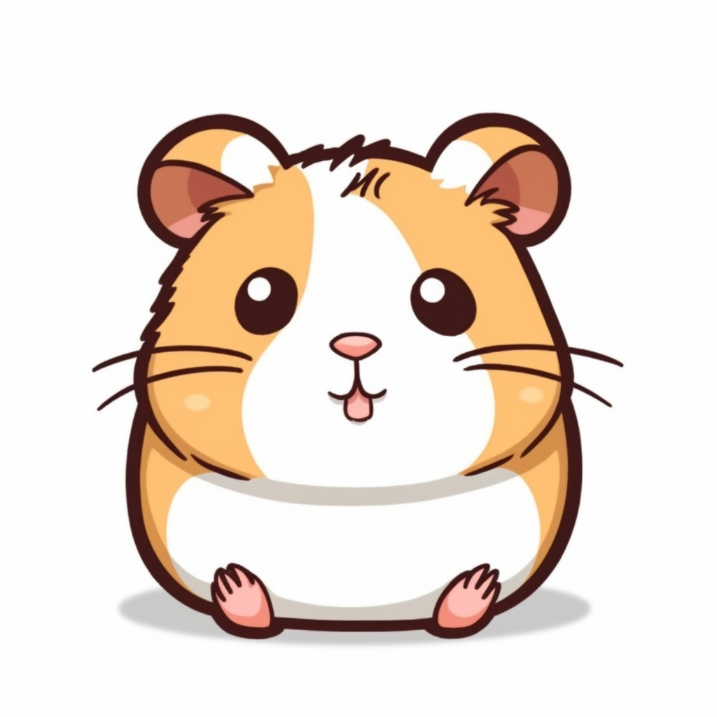 Hamster Vinyl Decal Sticker for Car, Laptop, Tumbler and more # 005558