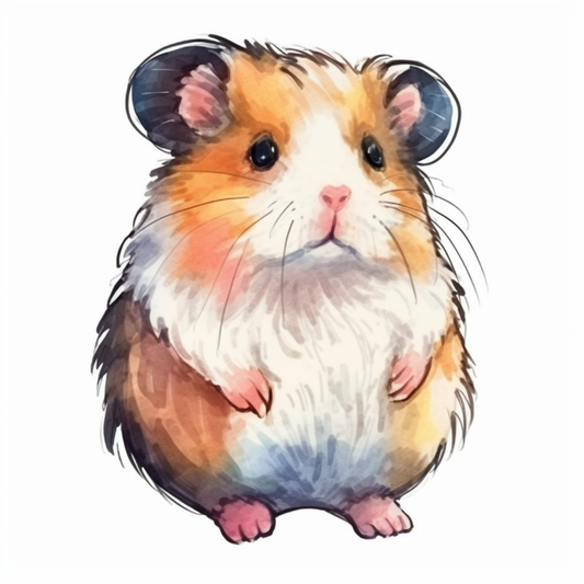 Hamster Vinyl Decal Sticker for Car, Laptop, Tumbler and more # 005464