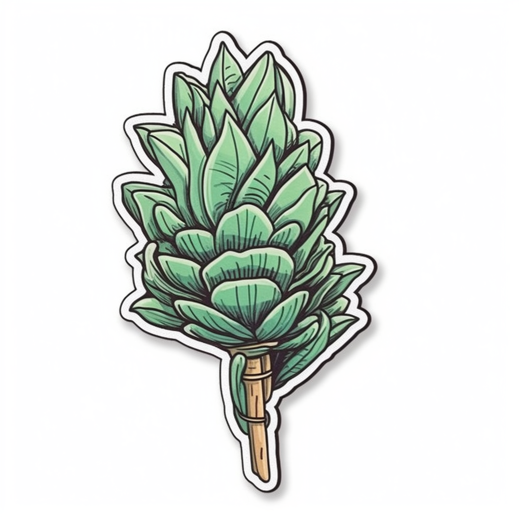 Haworthia Succulent Vinyl Decal Sticker for Car, Laptop, Tumbler and more # 006765