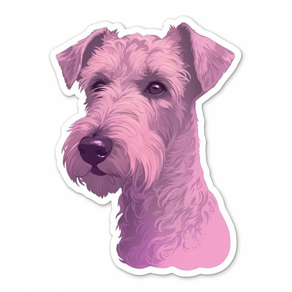 Irish Terrier Dog Vinyl Decal Sticker for Car, Laptop, Tumbler and more # 007637