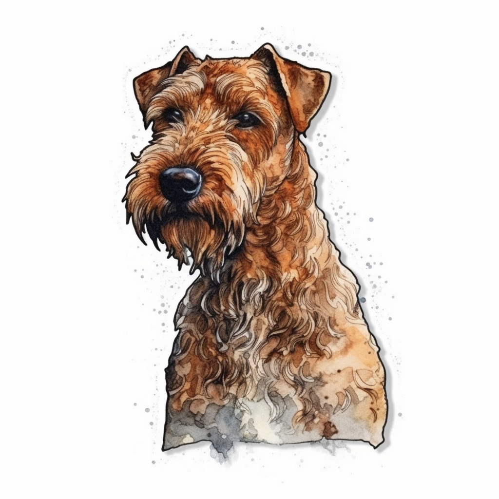 Irish Terrier Dog Vinyl Decal Sticker for Car, Laptop, Tumbler and more # 007658