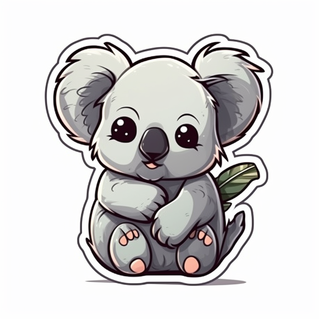 Koala Vinyl Decal Sticker for Car, Laptop, Tumbler and more # 00791