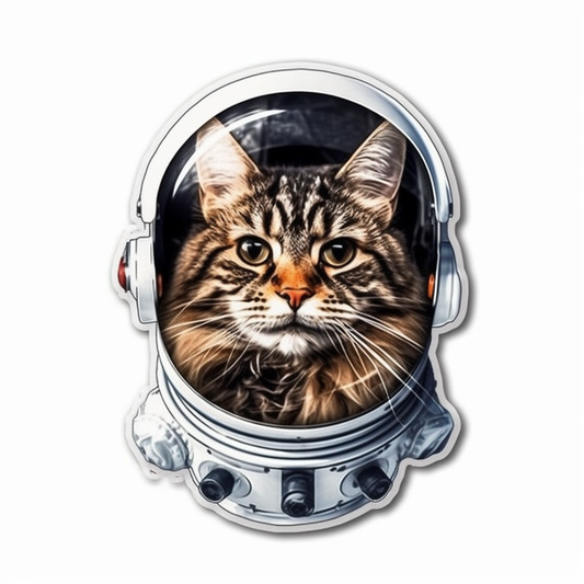 Maine Coon Cat Vinyl Decal Sticker for Car, Laptop, Tumbler and more # 004271