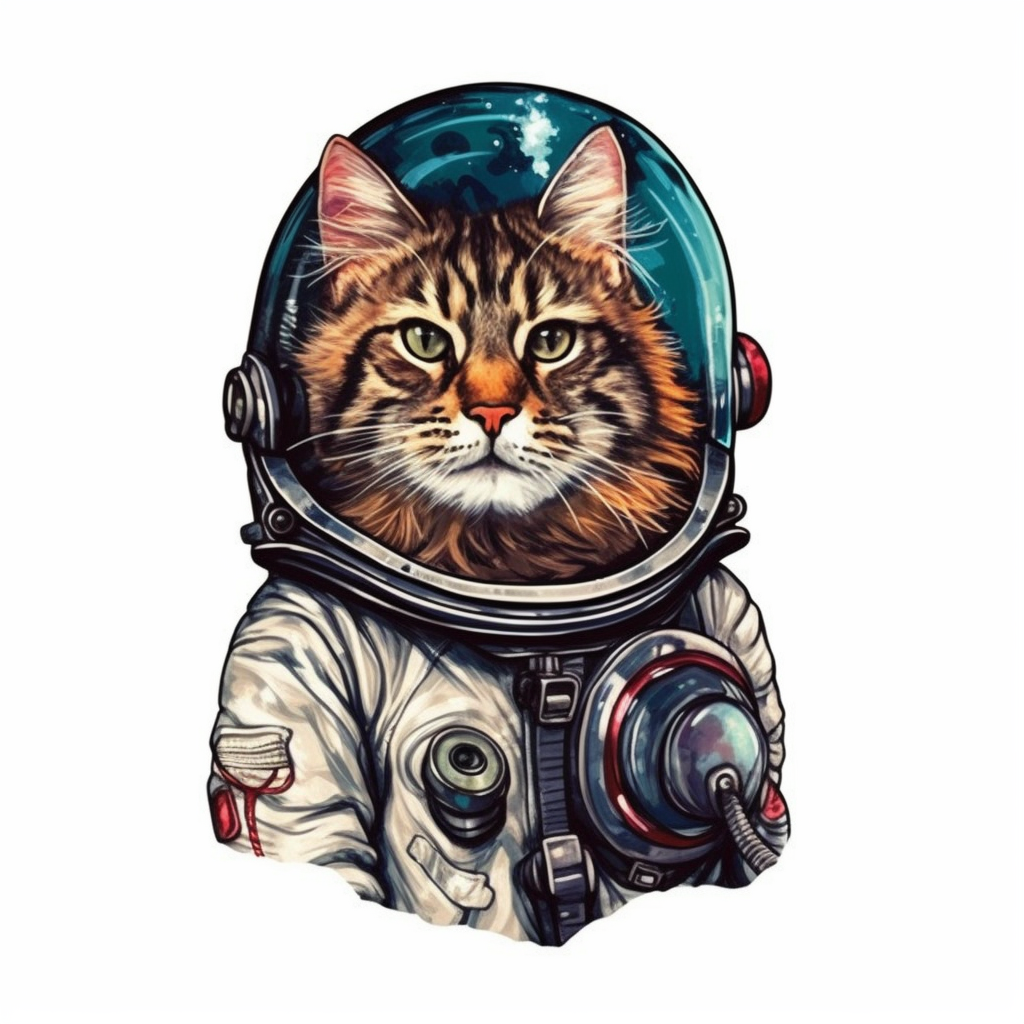 Maine Coon Cat Vinyl Decal Sticker for Car, Laptop, Tumbler and more # 004265