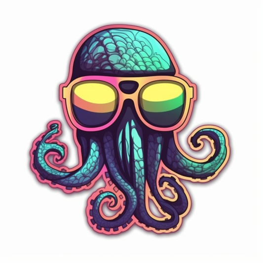 Octopus Vinyl Decal Sticker for Car, Laptop, Tumbler and more # 005784