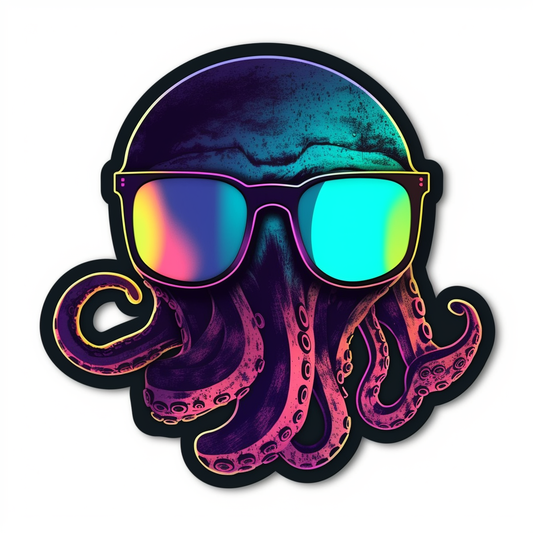 Octopus Vinyl Decal Sticker for Car, Laptop, Tumbler and more # 005745