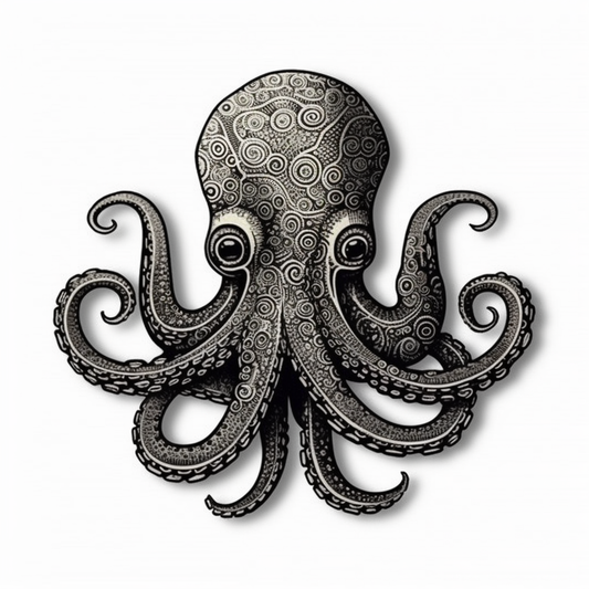 Octopus Vinyl Decal Sticker for Car, Laptop, Tumbler and more # 005758