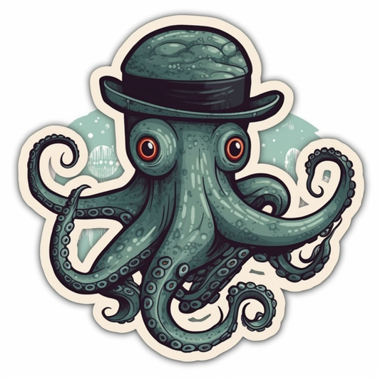 Octopus Vinyl Decal Sticker for Car, Laptop, Tumbler and more # 005766