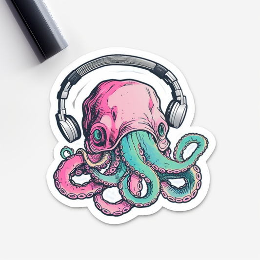 Octopus Vinyl Decal Sticker for Car, Laptop, Tumbler and more # 005842