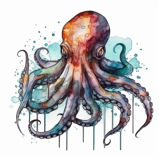 Octopus Vinyl Decal Sticker for Car, Laptop, Tumbler and more # 005827