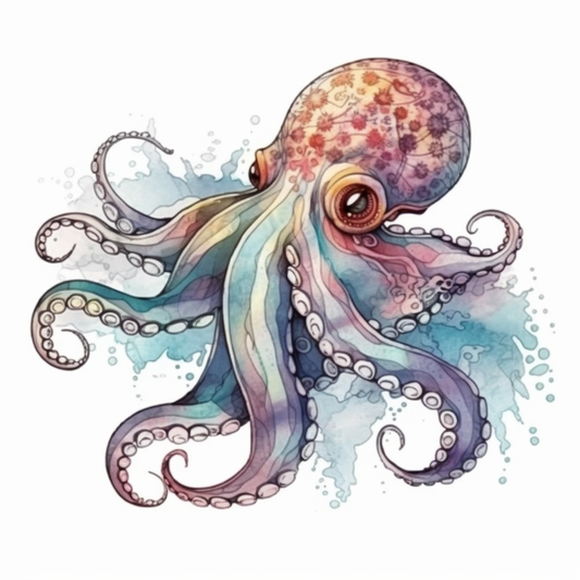 Octopus Vinyl Decal Sticker for Car, Laptop, Tumbler and more # 005916