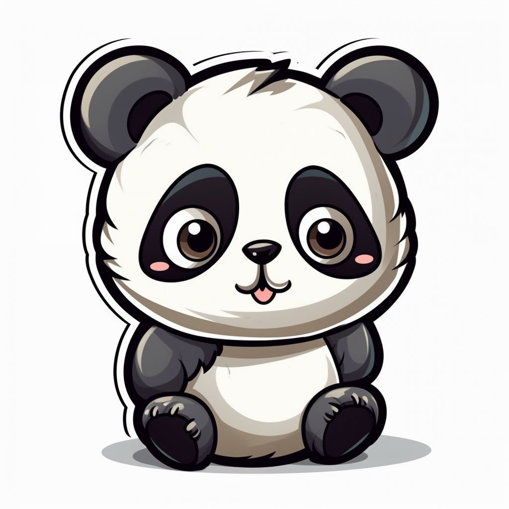 Panda Vinyl Decal Sticker for Car, Laptop, Tumbler and more # 006912