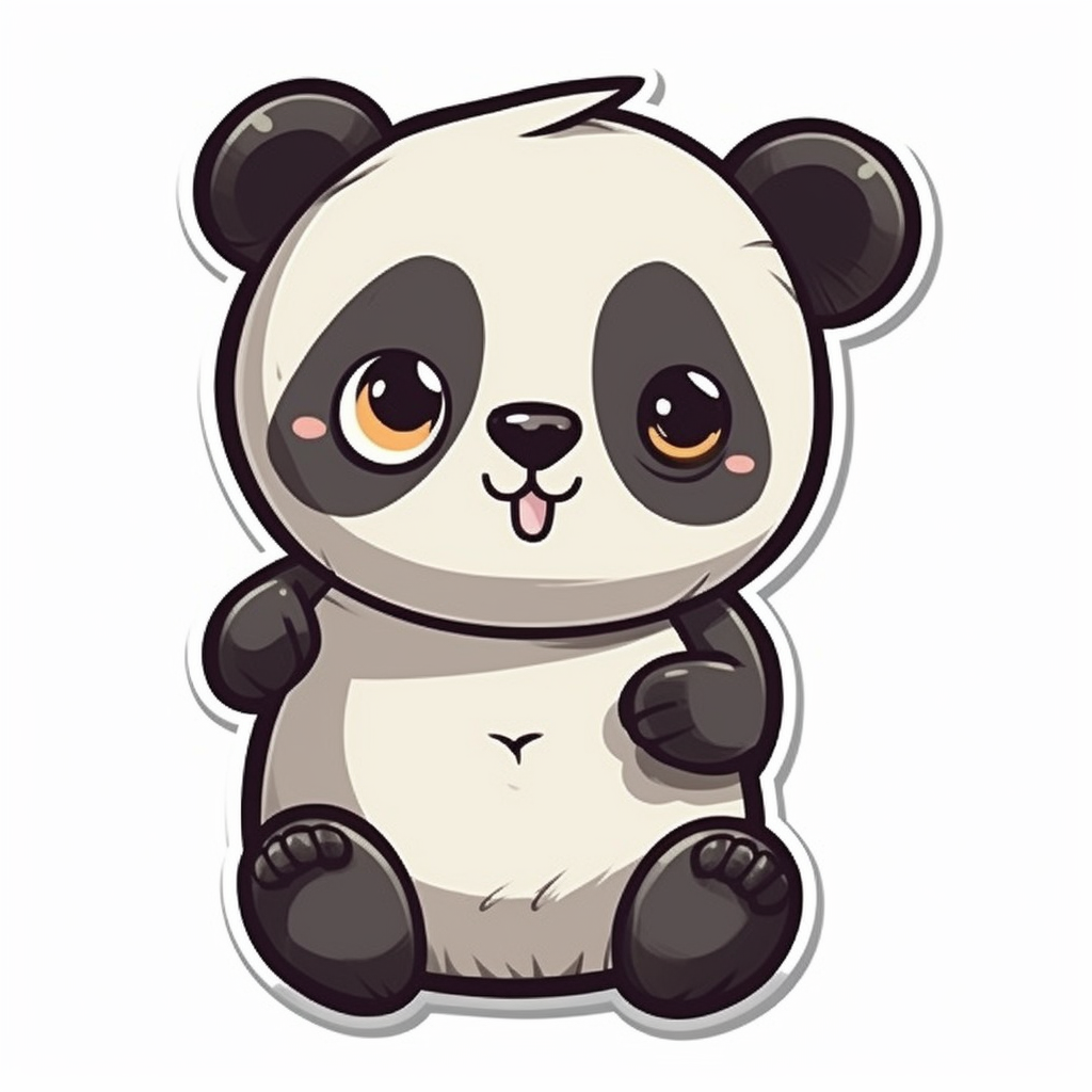 Panda Vinyl Decal Sticker for Car, Laptop, Tumbler and more # 006944