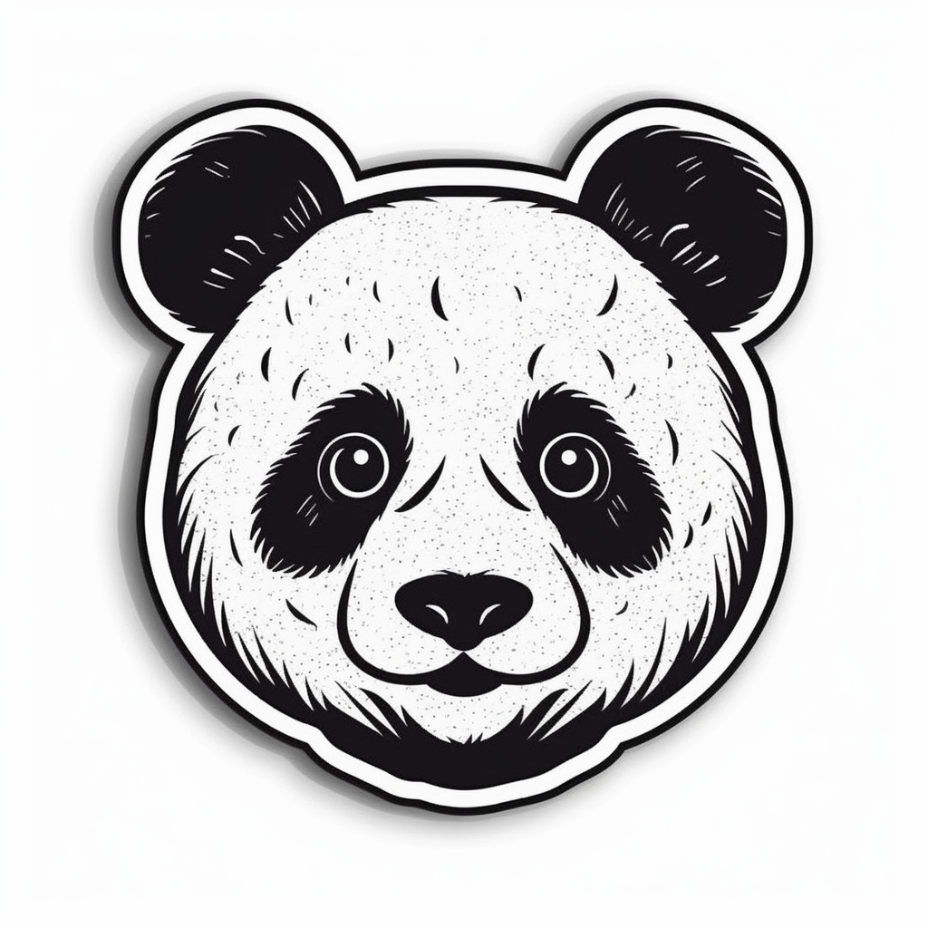 Panda Vinyl Decal Sticker for Car, Laptop, Tumbler and more # 006949
