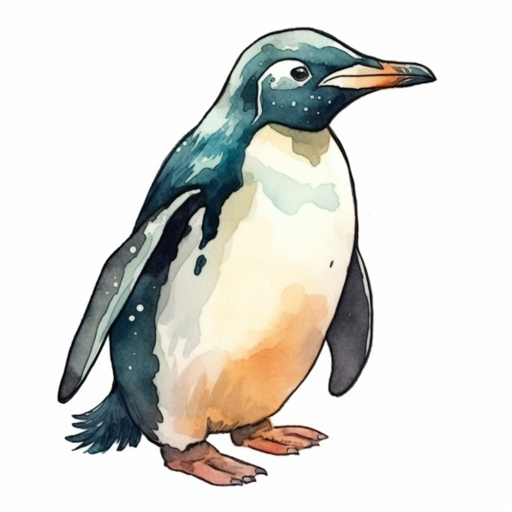 Penguin Vinyl Decal Sticker for Car, Laptop, Tumbler and more # 00380