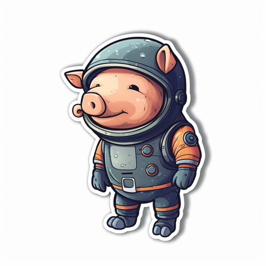 PIg Vinyl Decal Sticker for Car, Laptop, Tumbler and more # 005703