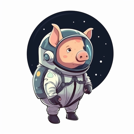 PIg Vinyl Decal Sticker for Car, Laptop, Tumbler and more # 005717