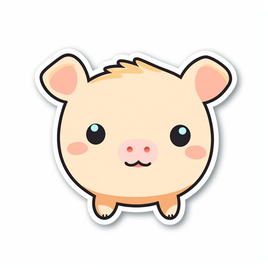 PIg Vinyl Decal Sticker for Car, Laptop, Tumbler and more # 005707
