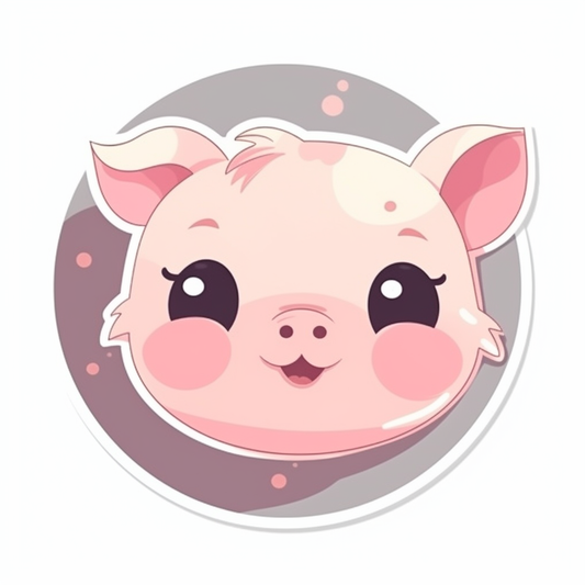PIg Vinyl Decal Sticker for Car, Laptop, Tumbler and more # 005689