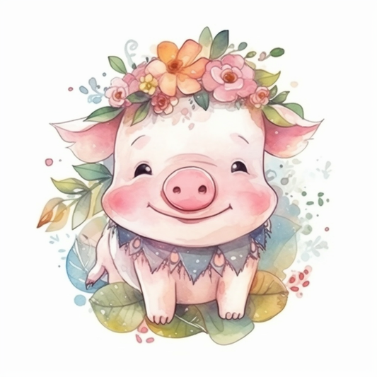 PIg Vinyl Decal Sticker for Car, Laptop, Tumbler and more # 005693