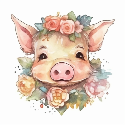 PIg Vinyl Decal Sticker for Car, Laptop, Tumbler and more # 005759