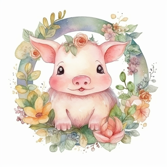 PIg Vinyl Decal Sticker for Car, Laptop, Tumbler and more # 005770