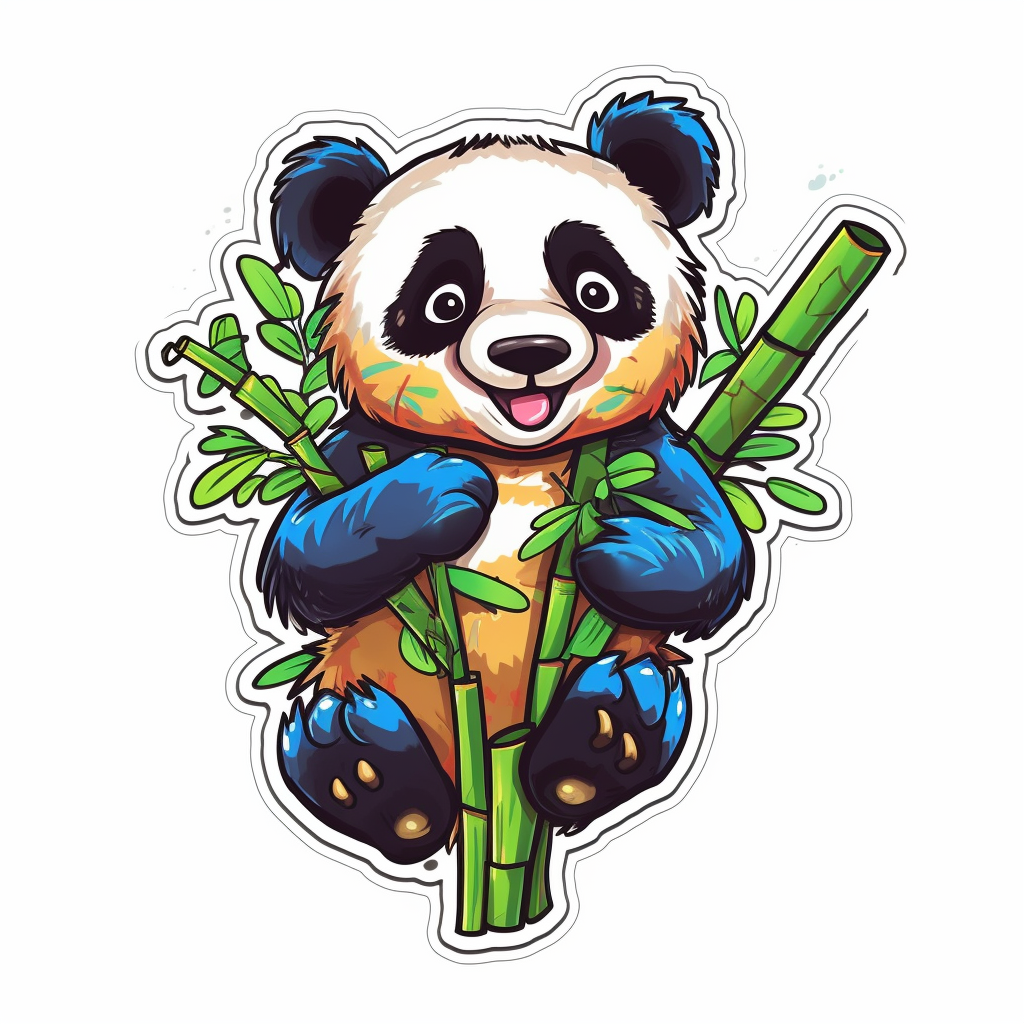 Cute and adorable Panda Vinyl Decal Sticker for Car, Laptop, Tumbler and more # 0010766