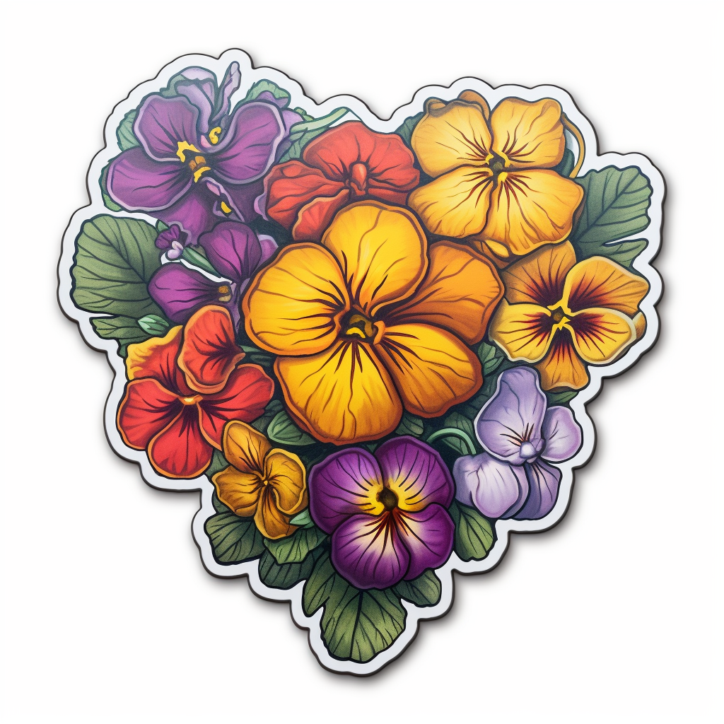 Primrose Flower Vinyl Decal Sticker for Car, Laptop, Tumbler and more # 006392