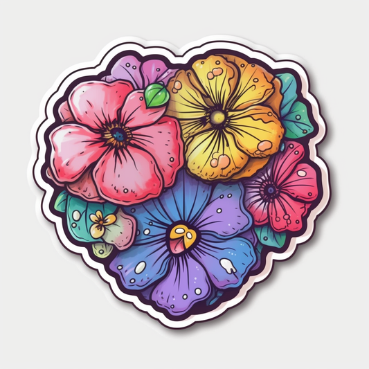 Primrose Flower Vinyl Decal Sticker for Car, Laptop, Tumbler and more # 006370