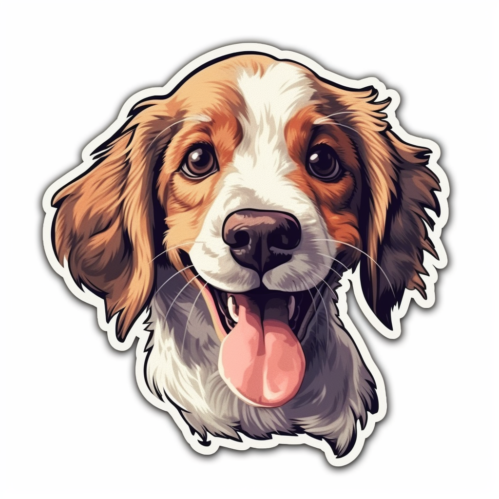 Puppy Dog Vinyl Decal Sticker for Car, Laptop, Tumbler and more # 0010788