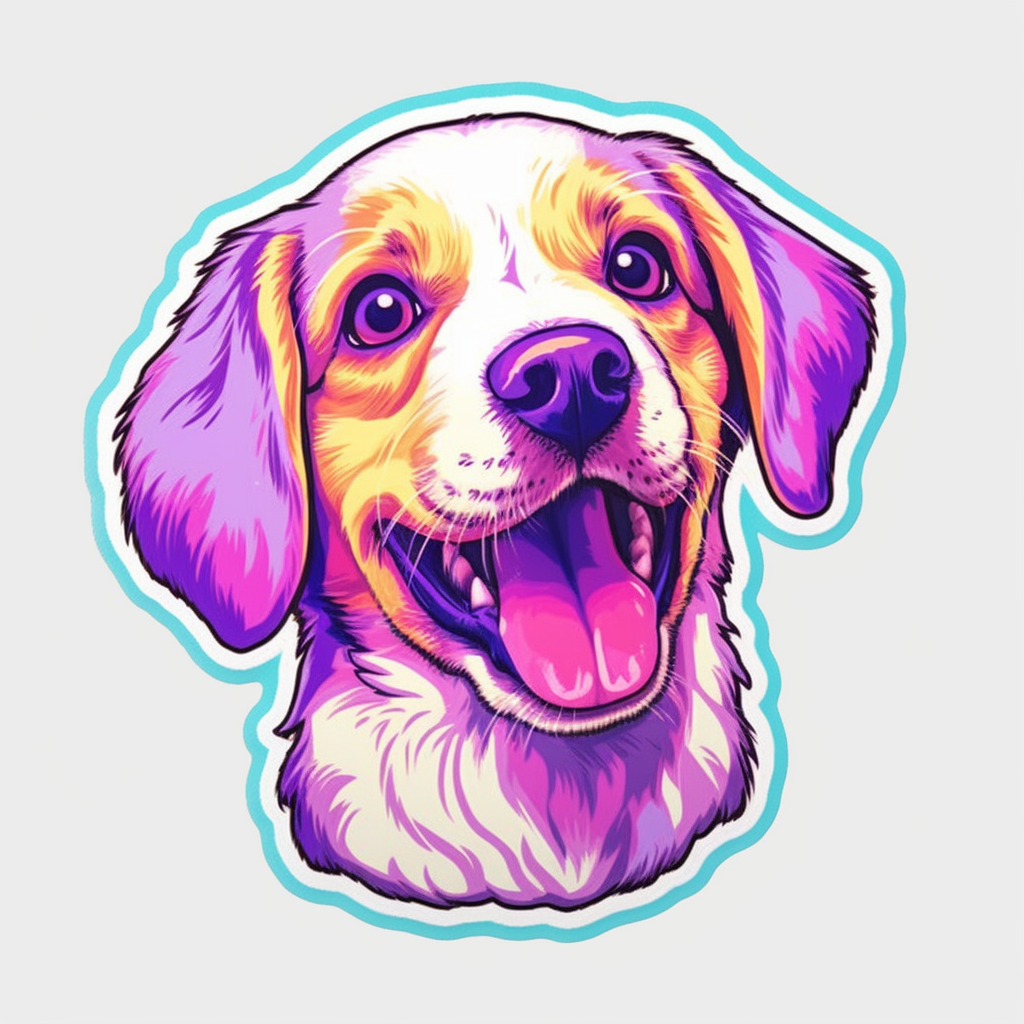 Puppy Dog Vinyl Decal Sticker for Car, Laptop, Tumbler and more # 0010823