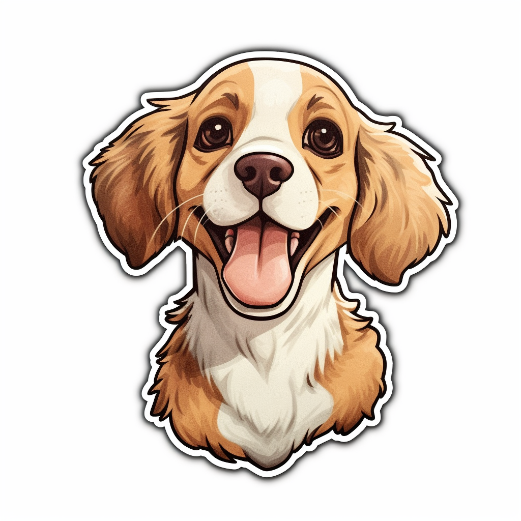 Puppy Dog Vinyl Decal Sticker for Car, Laptop, Tumbler and more # 0010825