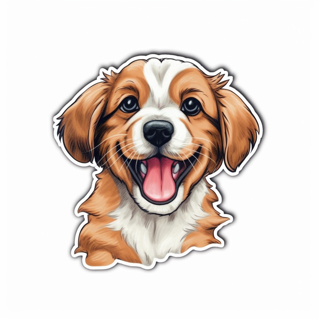 Puppy Dog Vinyl Decal Sticker for Car, Laptop, Tumbler and more # 0010829