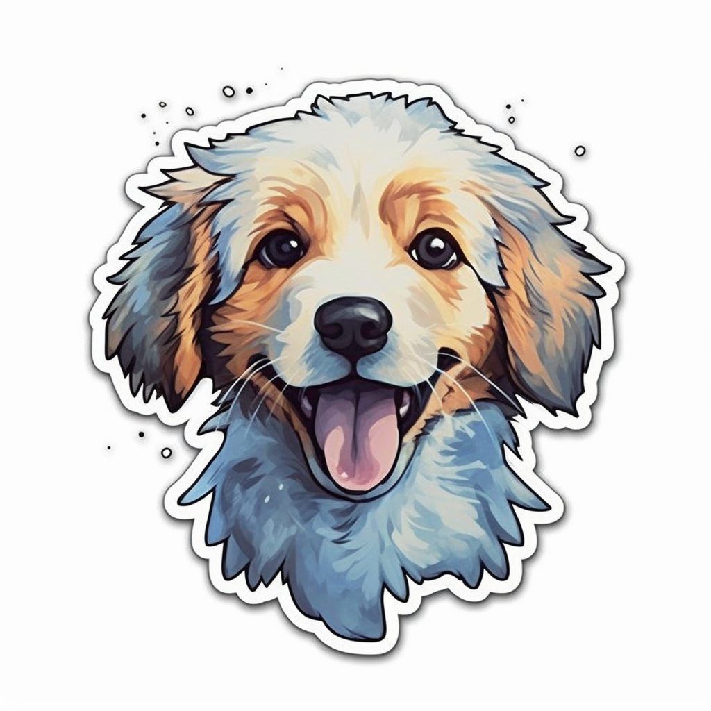 Puppy Dog Vinyl Decal Sticker for Car, Laptop, Tumbler and more # 0010827