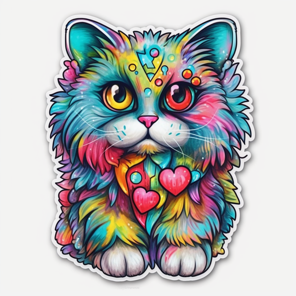 Ragdoll Cat Vinyl Decal Sticker for Car, Laptop, Tumbler and more # 003882