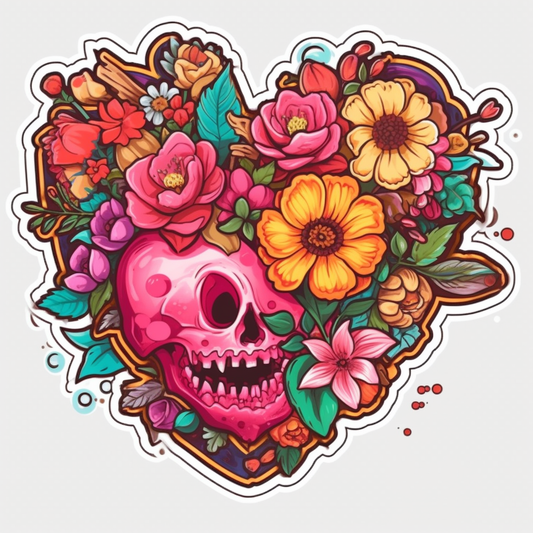 Rose Flower Vinyl Decal Sticker for Car, Laptop, Tumbler and more # 006147