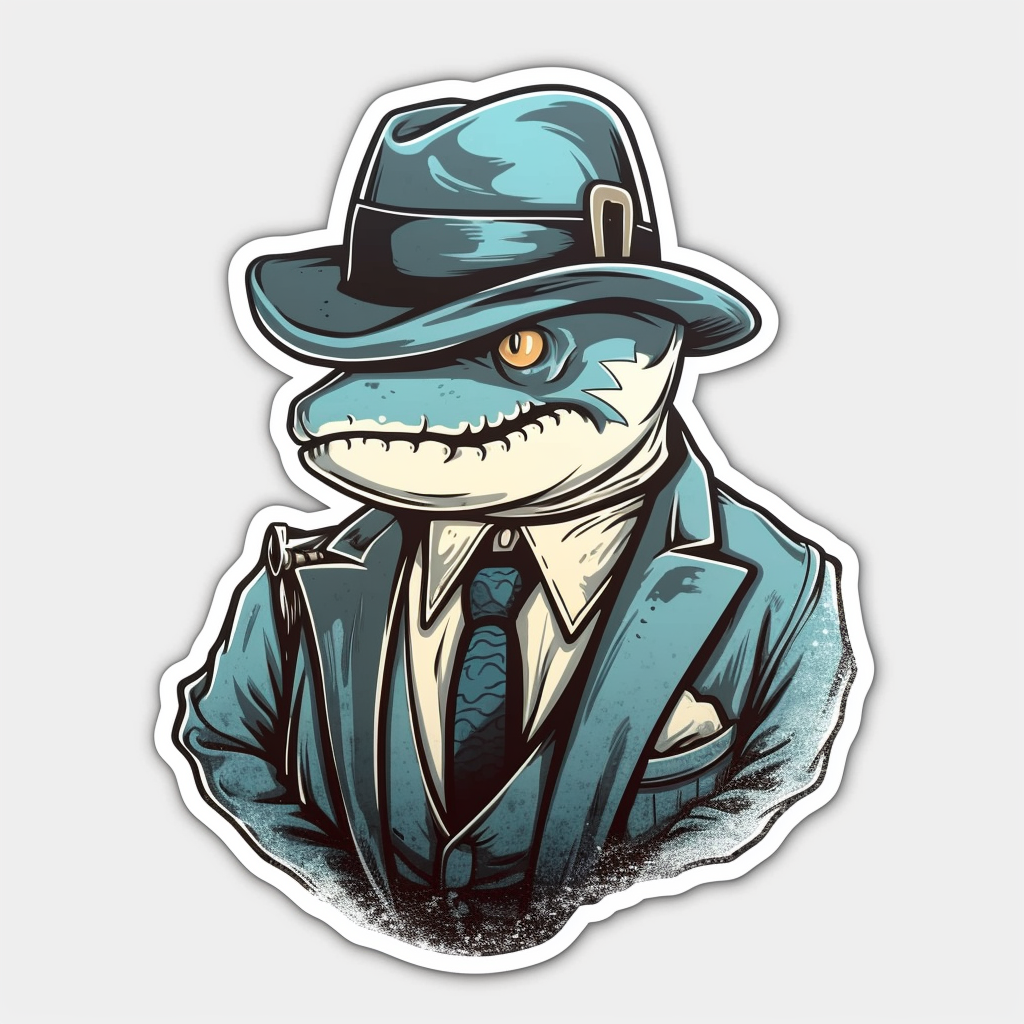 Shark Vinyl Decal Sticker for Car, Laptop, Tumbler and more # 00140