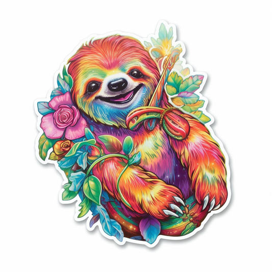 Sloth Vinyl Decal Sticker for Car, Laptop, Tumbler and more # 006001