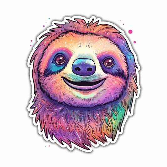Sloth Vinyl Decal Sticker for Car, Laptop, Tumbler and more # 005995