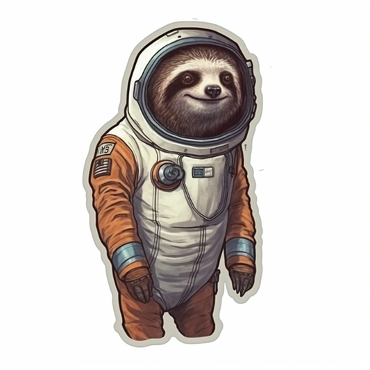 Sloth Vinyl Decal Sticker for Car, Laptop, Tumbler and more # 006068