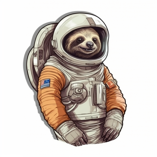 Sloth Vinyl Decal Sticker for Car, Laptop, Tumbler and more # 006060