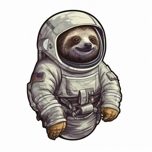 Sloth Vinyl Decal Sticker for Car, Laptop, Tumbler and more # 006048