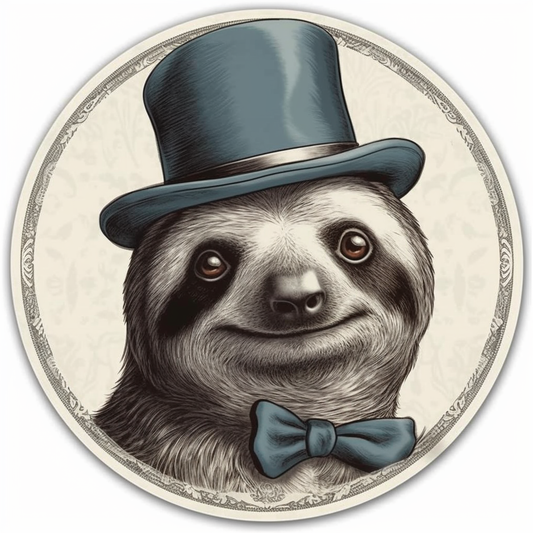 Sloth Vinyl Decal Sticker for Car, Laptop, Tumbler and more # 006003