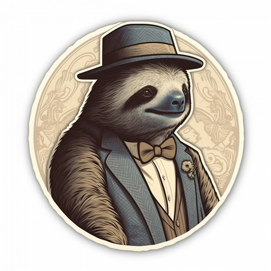 Sloth Vinyl Decal Sticker for Car, Laptop, Tumbler and more # 005999