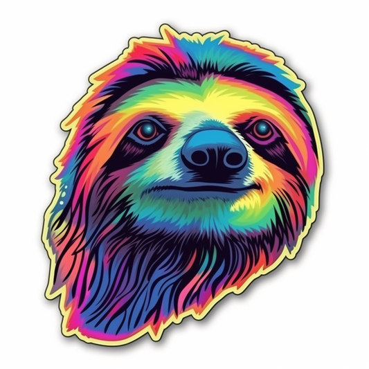 Sloth Vinyl Decal Sticker for Car, Laptop, Tumbler and more # 006044
