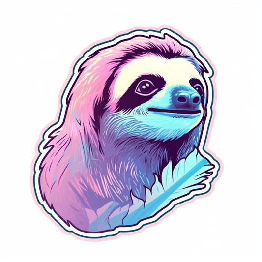 Sloth Vinyl Decal Sticker for Car, Laptop, Tumbler and more # 006053