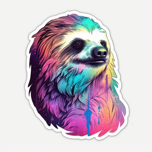Sloth Vinyl Decal Sticker for Car, Laptop, Tumbler and more # 006062