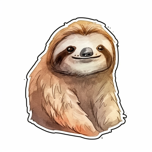 Sloth Vinyl Decal Sticker for Car, Laptop, Tumbler and more # 006033